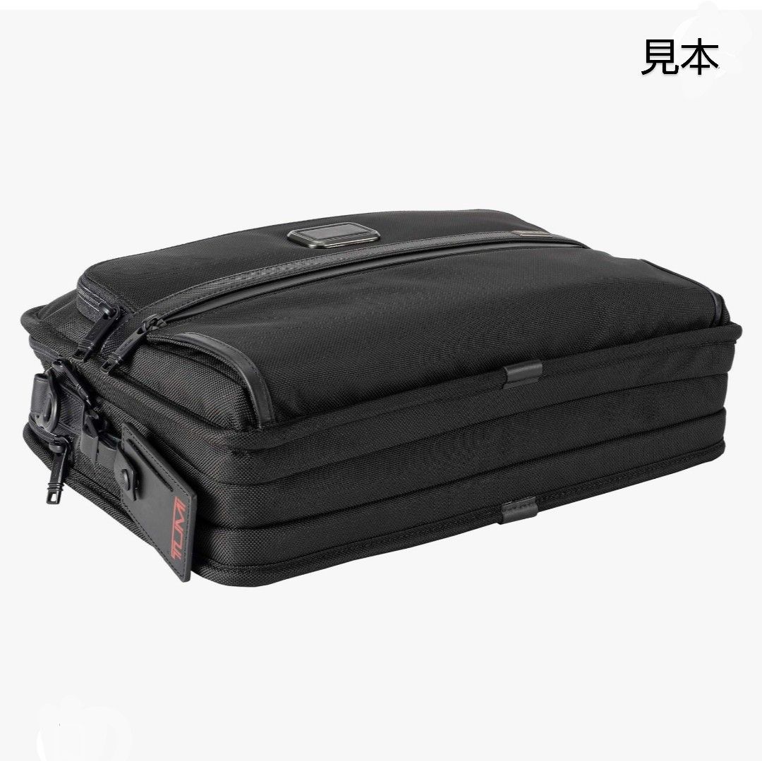 ■極美品【TUMI／トゥミ】アルファスリートリプルコンパートメント・ブリーフケース、2603115D3、黒、ノートPC