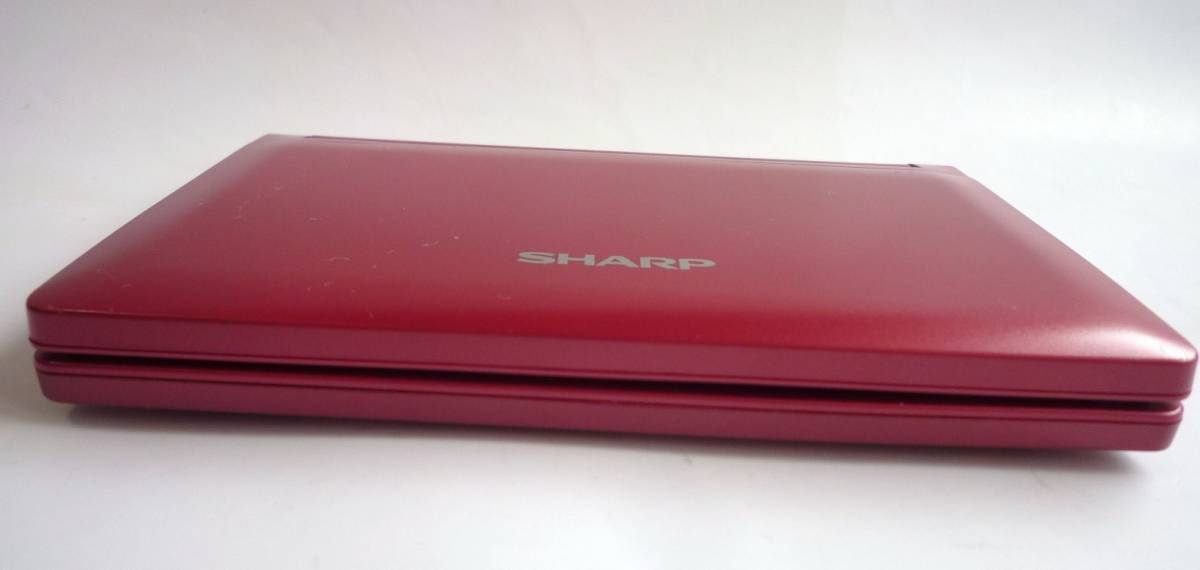 美品　SHARP　シャープ　 電子辞書　Papyrus PW-AM700　ピンク系　音声対応 広辞苑 英和/和英 動作品　_画像7