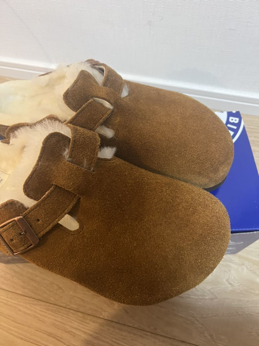 新品 ビルケンシュトック ボストン シアリング　サンダル　44 28.5cm BIRKENSTOCK スエード_画像5