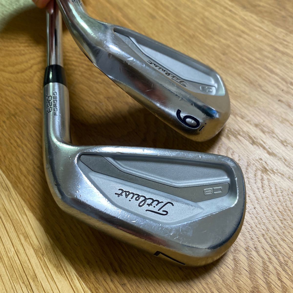 タイトリスト Titleist CB Xシャフト 4,5,6,7,8,9,P. 7本セット_画像4