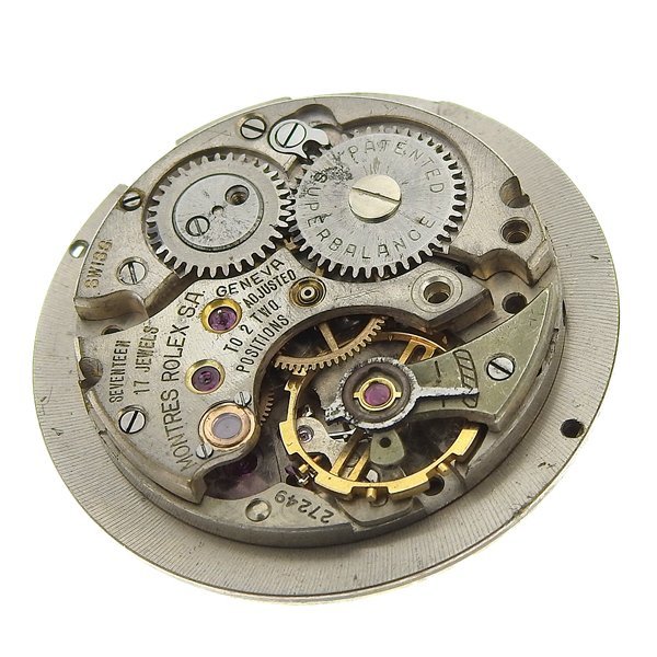 1円 ジャンク品 ロレックス ROLEX オイスターデイト ムーブメント パーツ取り用 腕時計 cal.740 [JA98]_画像3