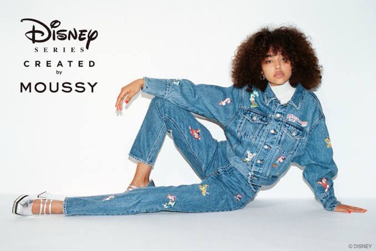 moussy マウジー Disney デニム ジャケットコラボ