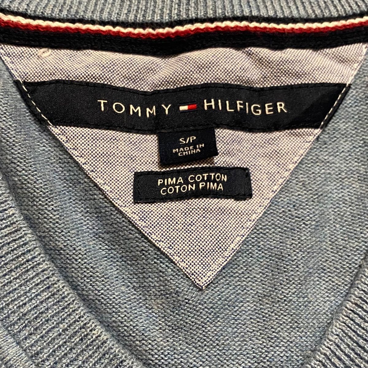 TOMMYHILFIGER トミーヒルフィガー　 セーター　ニット　Ｖネック　長袖　春ニット