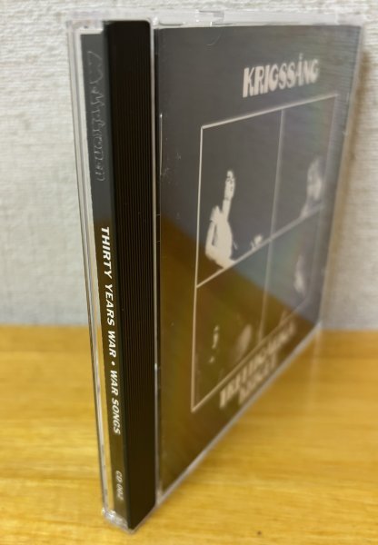 ◎TRETTIOARIGA KRIGET / Krigssang (2nd : Sw産Hard Heavy Prog / Mellotron)※Sw盤/初版【 MELLOTRONEN CD 002 】1992年発売(1993年度盤)_画像3