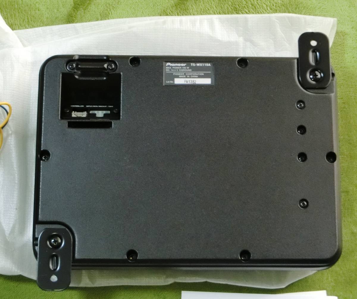 未使用】CARROZZERIA TS-WX110A パイオニアサブウーファー-低音 未使用】CARROZZERIA TS-WX110A パイオニアサブウーファー-低音