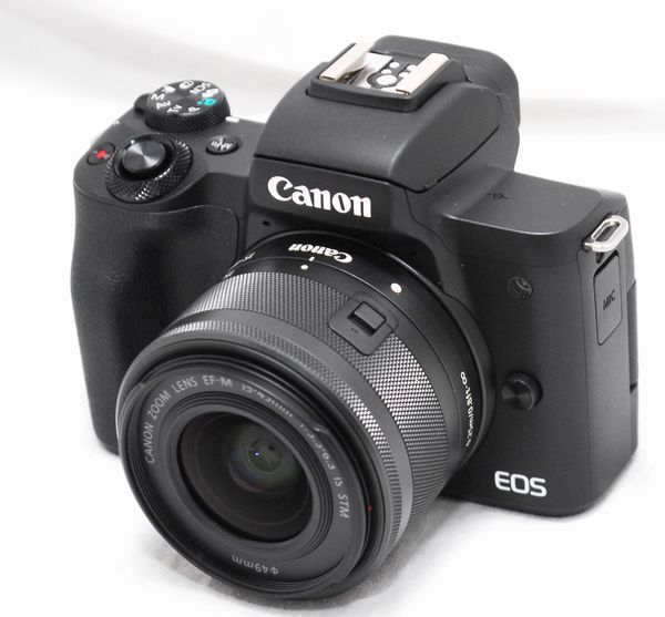 【超美品・メーカー保証書等完備 SDカード付き】Canon キヤノン Kiss M2 EF-M 15-45mm F3.5-6.3 IS STM_画像2