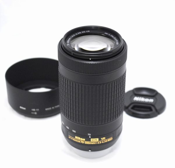 【新品級の超美品・純正フード付き】Nikon ニコン AF-P DX NIKKOR 70-300mm f/4.5-6.3 G ED VR_画像3