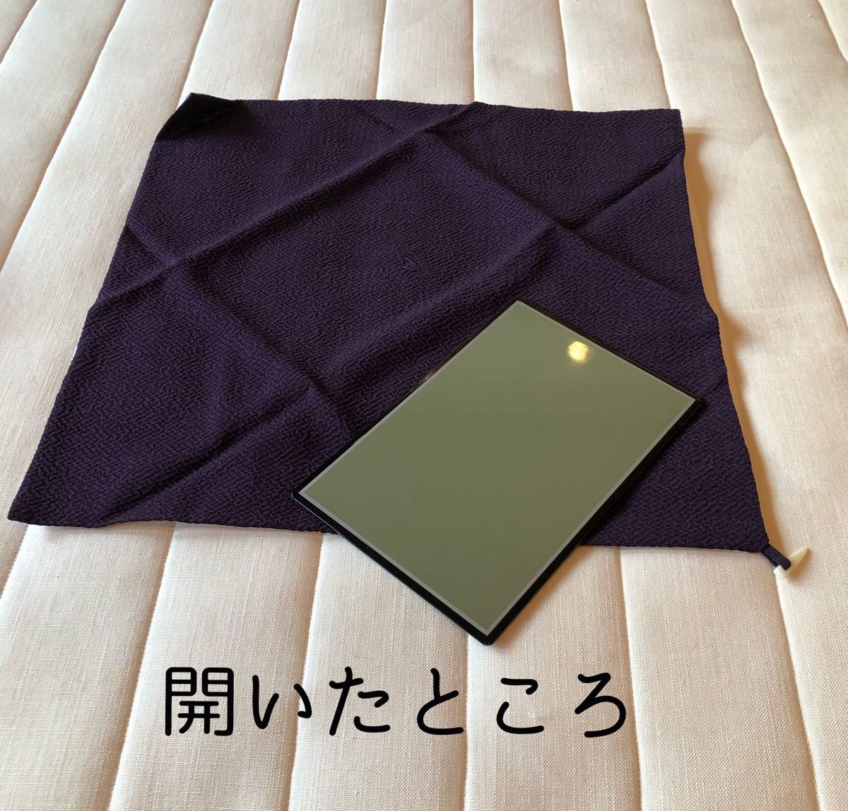 IN3] fukusa pcs attaching fukusa ceremonial occasions purple color tree box 