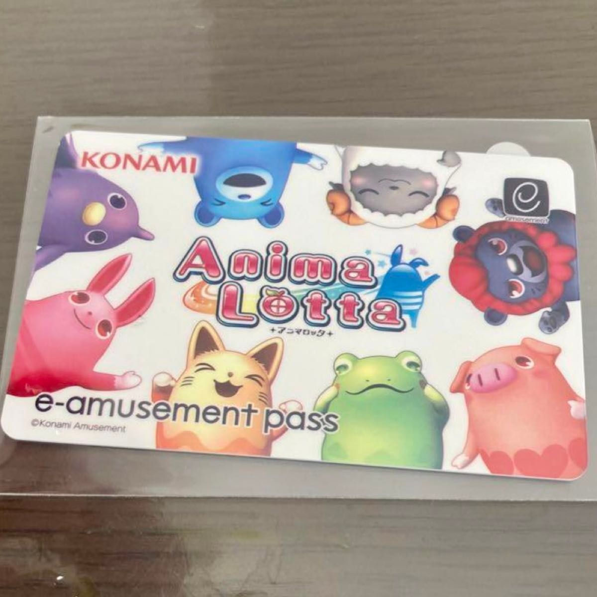 【アニマロッタ1】e-amusement pass メダルゲーム e-pass コナミ eパスカード