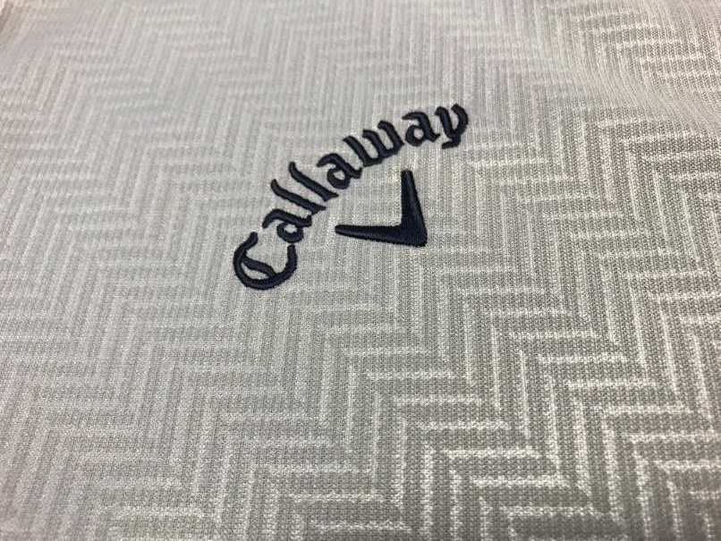 Callaway(キャロウェイ) 秋冬 WARM 高い保温性 ヘリンボーンプリント共襟シャツ 241-9256509(グレー)Ｌ_画像6