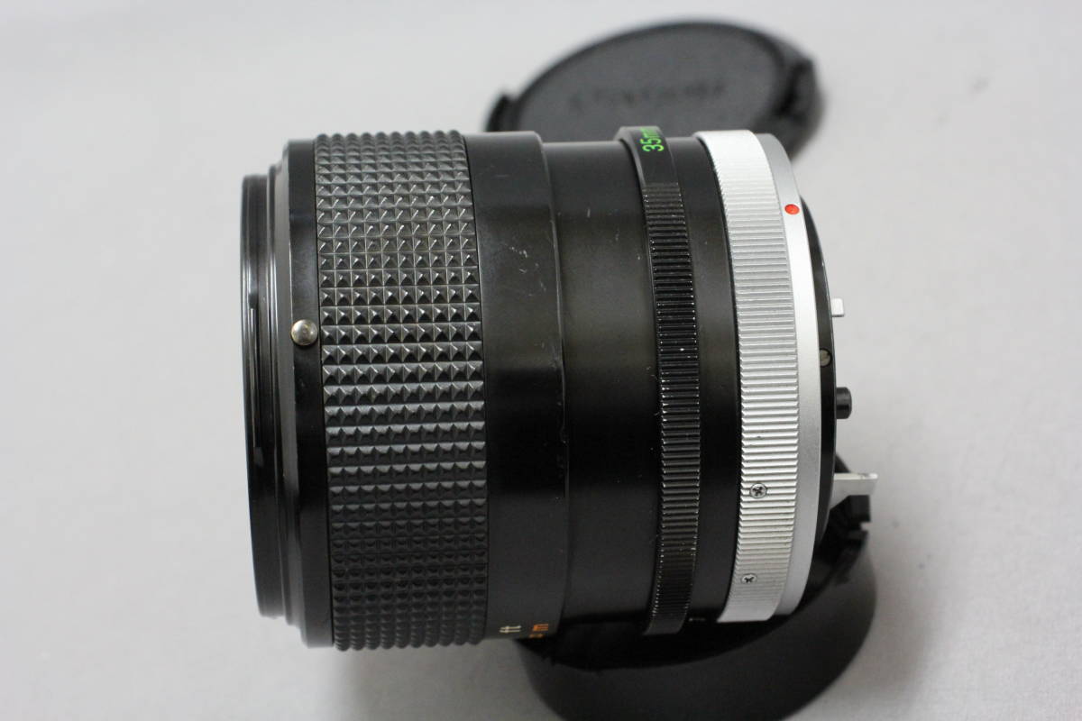 ■アキバカメラ■　キヤノン（Canon）　FD 35mm F2 S.S.C. 前玉凹みのある前期型　並品ですかね！_画像9