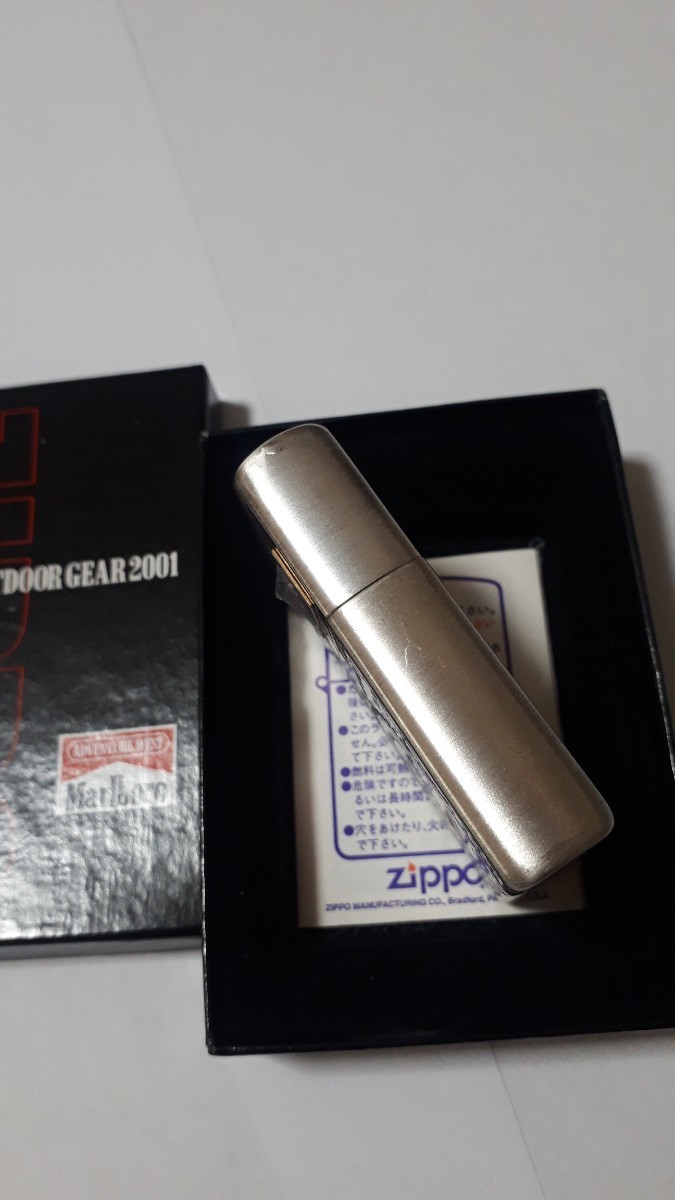 未使用　Marlboro　Zippo　MAW　OUTDOOR　GEAR　2001　ADVENTURE　WEST　マルボロジッポー　アドベンチャーウエスト　2001年製造　希少品_画像5