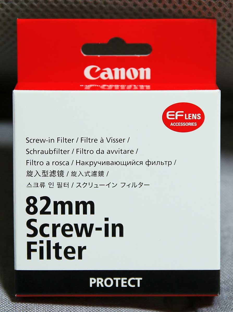 Canon（キヤノン）82㎜ 純正プロテクトフィルター　未使用_画像1