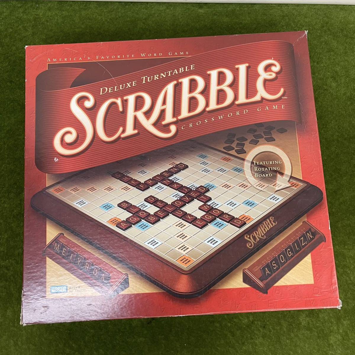 ★☆DELUXE TURNTABLE SCRABBLE CROSSWORD GAME ボードゲーム_画像2