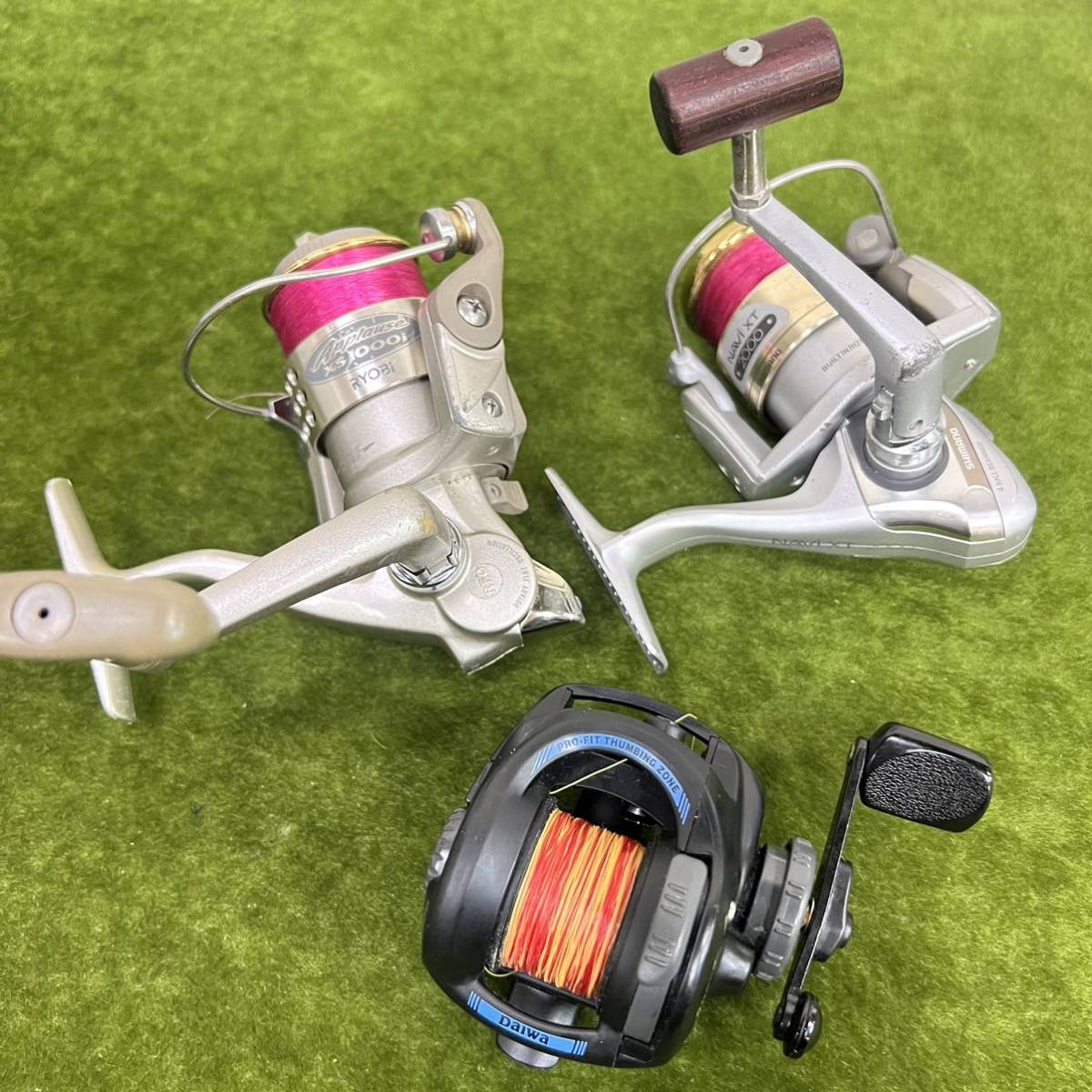 ★☆ 現状渡し/釣具/釣り道具 リール10点まとめ/スピニングリール ベイトリール/Daiwa/SHIMANO など_画像2