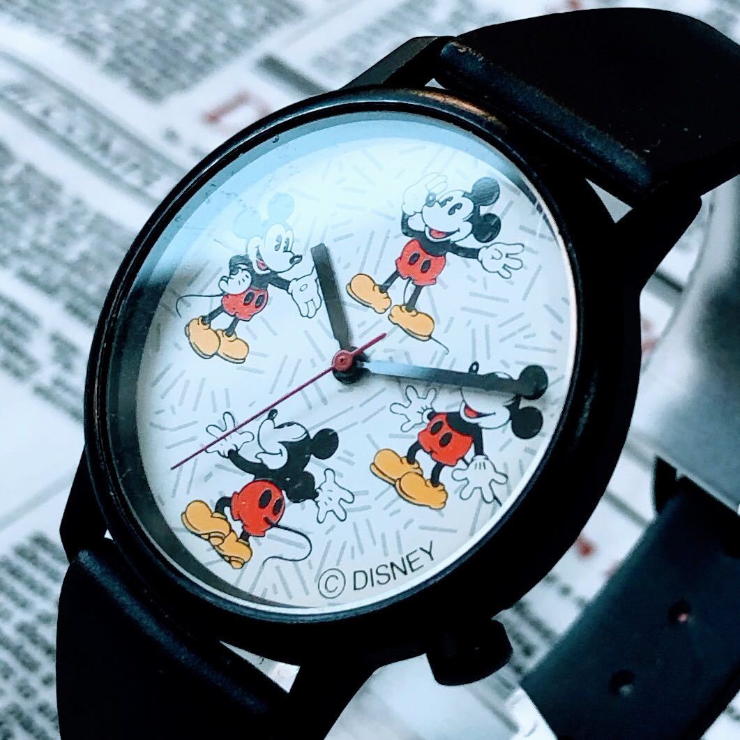 #2859 [Супер мило! ] Disney Mickey Mouse Quartz Watch Disney Men's Mickey Mouse Opternam