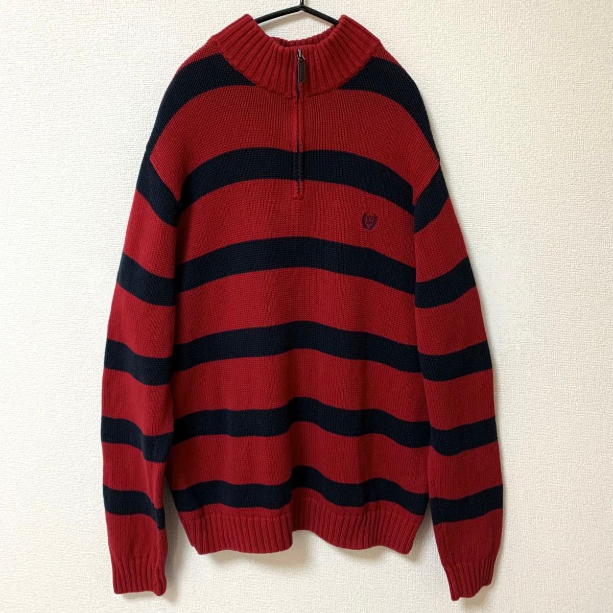 CHAPS チャップス ラルフローレン ハーフジップ ニットセーター CHAPS チャップス ラルフローレン ハーフジップ ニットセーター