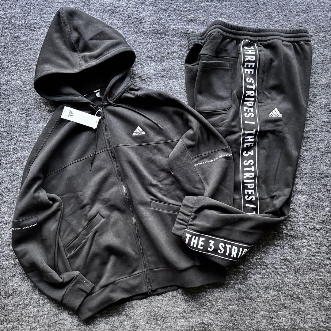 新品 アディダス スウェット 上下 セットアップ 2XL 裏起毛 希少 新品 アディダス スウェット 上下 セットアップ 2XL 裏起毛 希少