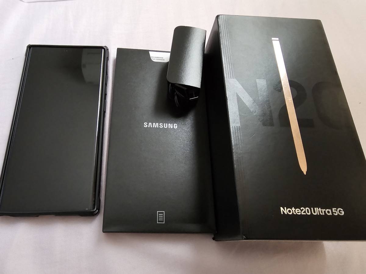 美品 動作品 Galaxy Note20 Ultra 5G SM-N986B/DS DUAL-SIM SIMフリー