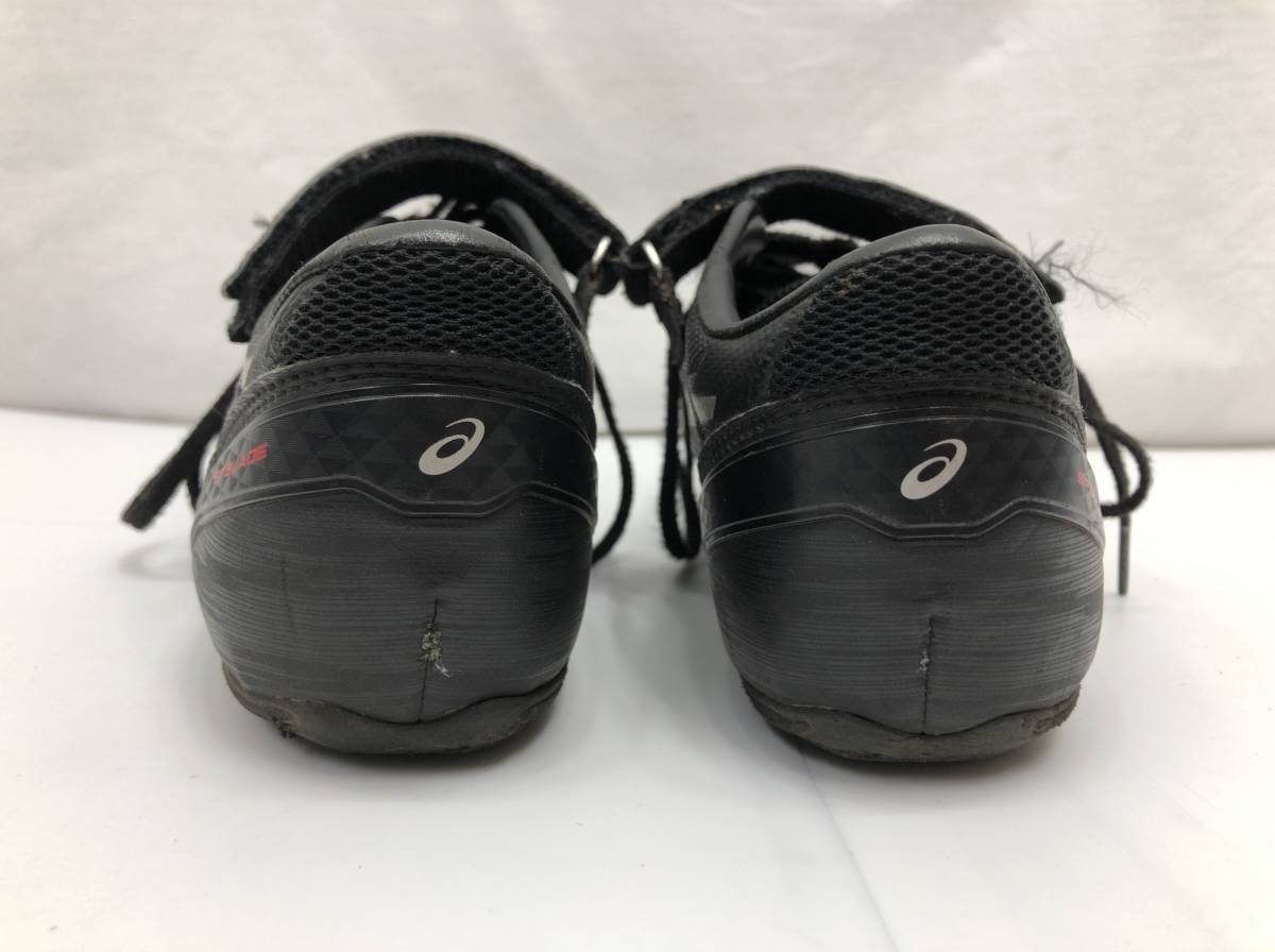 asics land spike shoes all weather truck exclusive use short distance 25.5cm black SP BLADE SF TTP525 Asics 23121101
