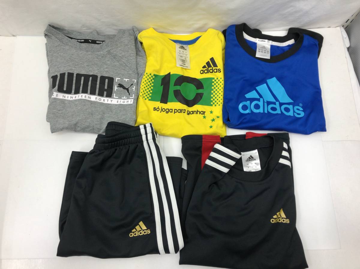 子供服 140サイズ まとめ売り セット PUMA adidas 半袖 Tシャツ ショートパンツ キッズ 23122102i1の画像1