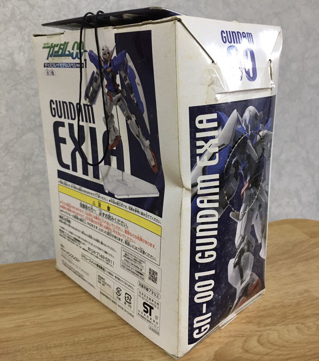 即決 新品未開封 機動戦士ガンダムOO ディスプレイモデルスペシャル1 ガンダムエクシア フィギュア_画像2