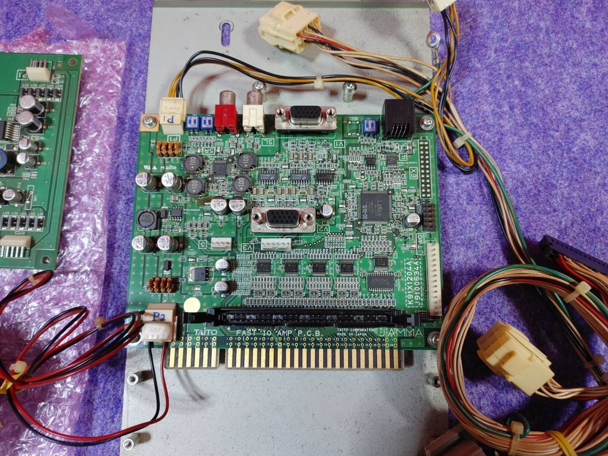 TAITO FAST IO PCB + JVS I/O PCB + NESiCA Card reader set TAITO FAST IO PCB + JVS I/O PCB + NESiCA Card reader set