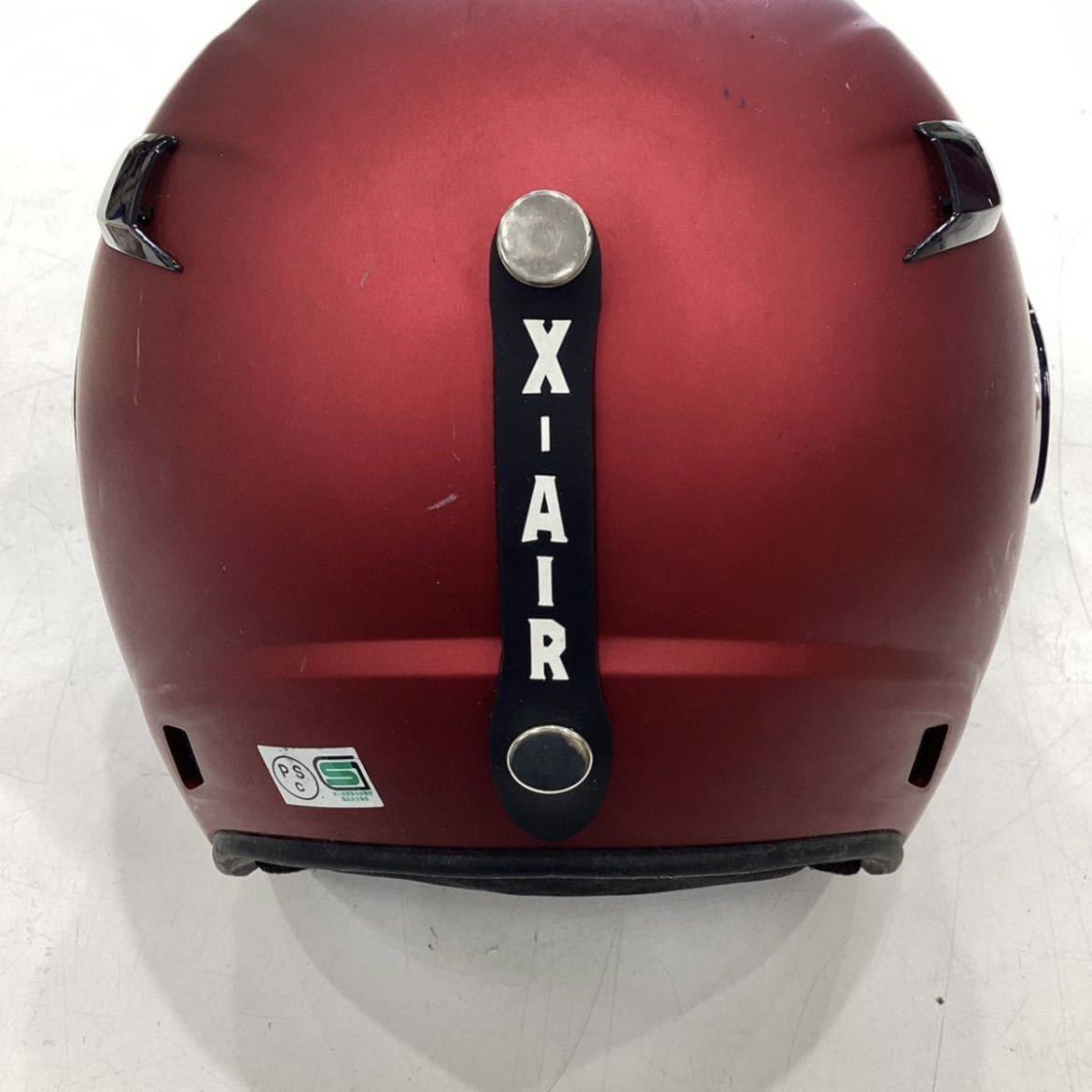 ＊リード工業 LEAD XIAIR バイク ヘルメット フルフェイス LM05サイズS レッド 赤の画像4