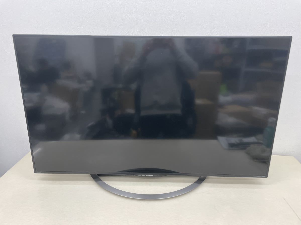 【美品】SHARP シャープ AQUOS アクオス 50型 4K 液晶カラーテレビ 2018年製 LC-50U45 リモコン/B-CASカード/取説付き 直接取引大歓迎_画像2