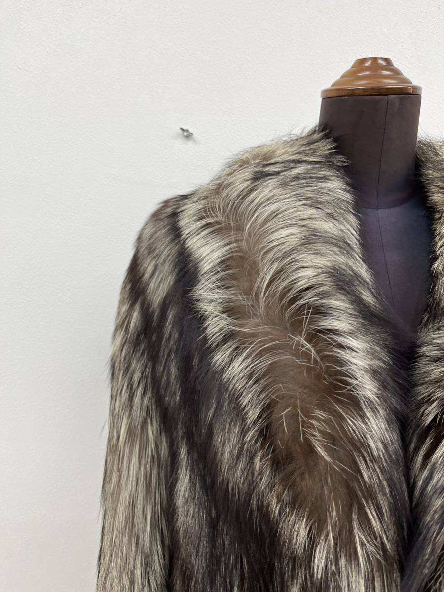 *[ прекрасный товар ]SAGA FOX SaGa лиса мужской OK мех мех осмотр пальто жакет джемпер блузон down внешний женский 