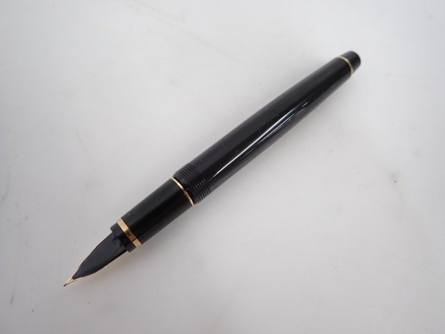 Stylo Plume Namiki Falcon - Plume Souple - Noire 60252 ナミキ 万年筆 ペン先14K-585 △ 6C271-1_画像3