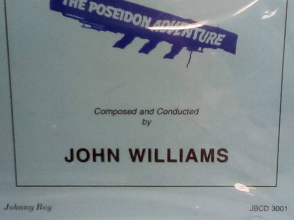 新品未開封　ポセイドン・アドベンチャー　サントラCD　プロモ限定盤　THE POSEIDON ADVENTURE　ジョン・ウィリアムズ　ost　送料無料_画像5