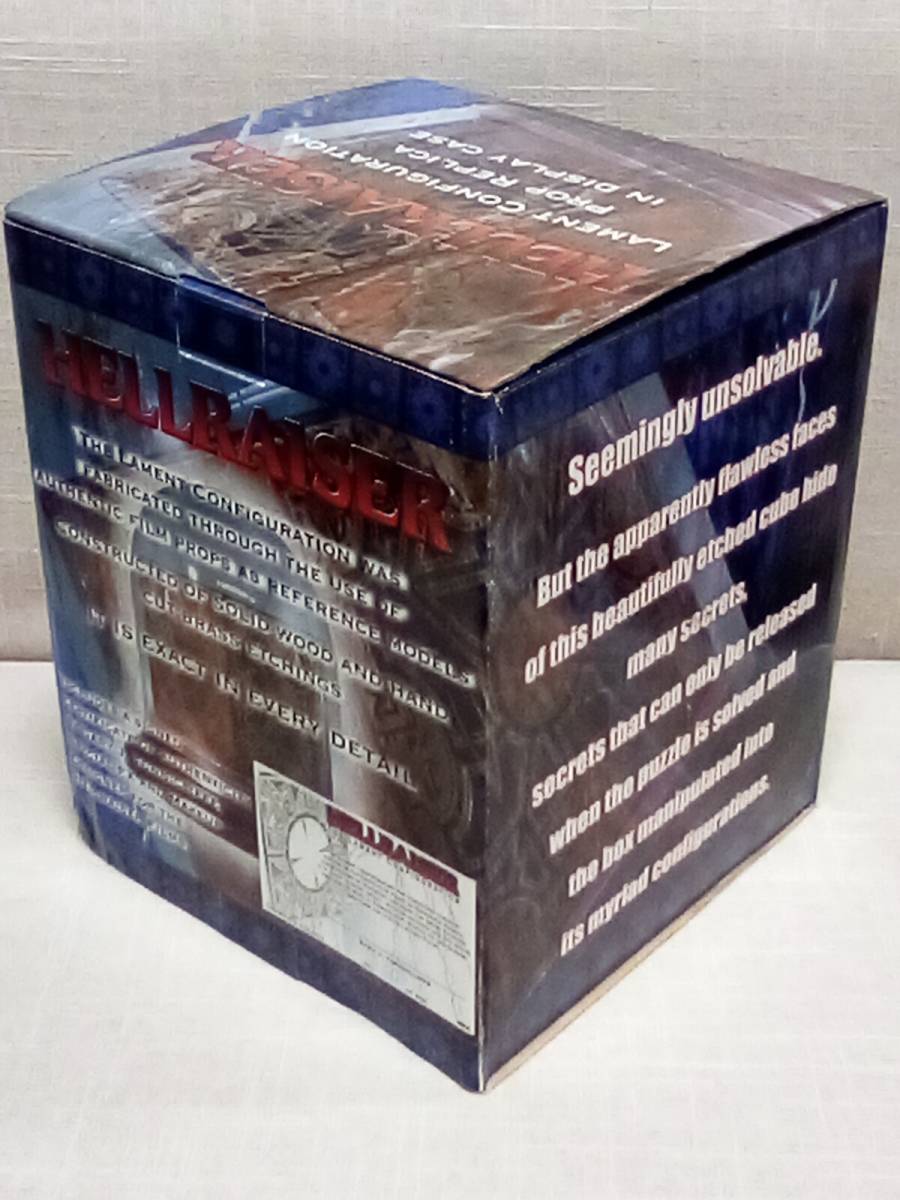 ネカ　500個限定版＋通常版　ヘルレイザー　パズルボックス　ルマルシャンの箱　プロップレプリカ　Hellraiser Puzzle Box　新品未開封_画像6