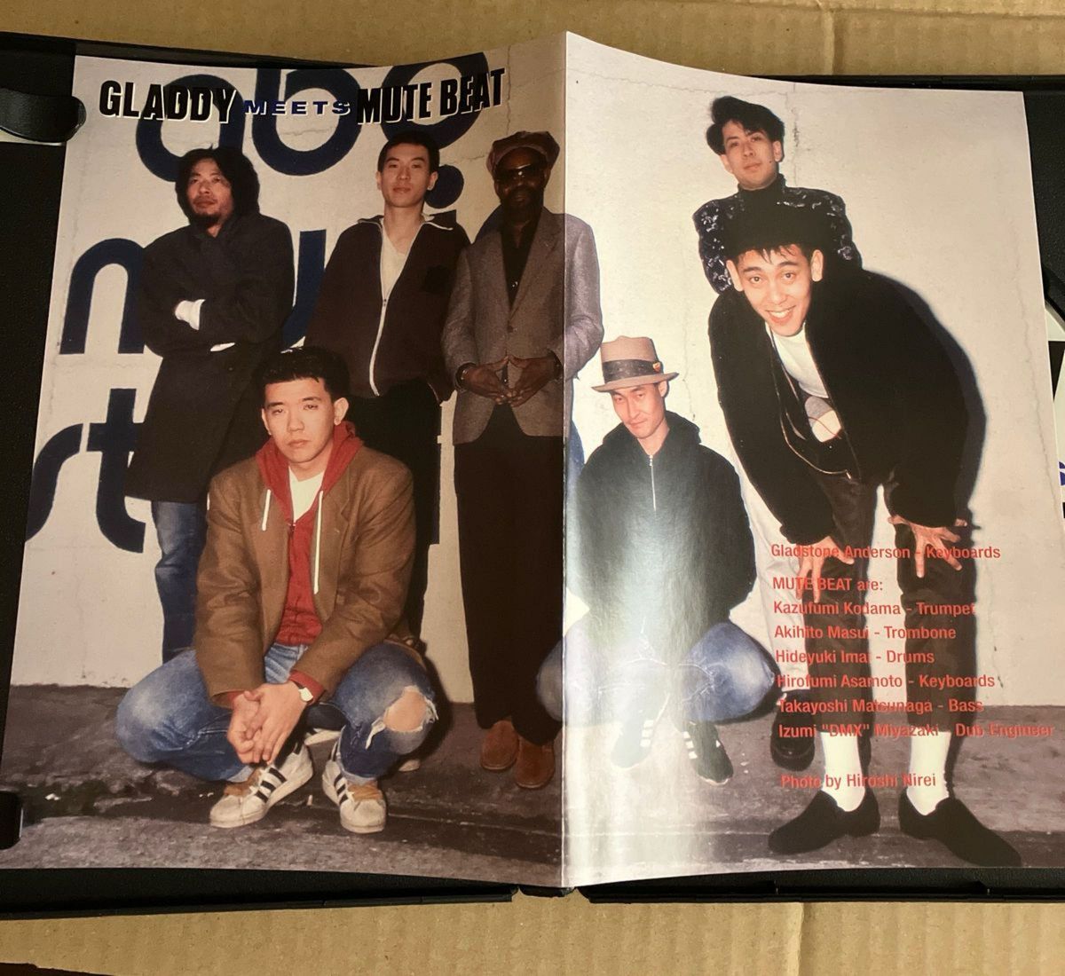 美品【DVD】GLADDY meets MUTE BEAT ミュートビート　1987年ライブ　小玉和文　屋敷豪太　伝説