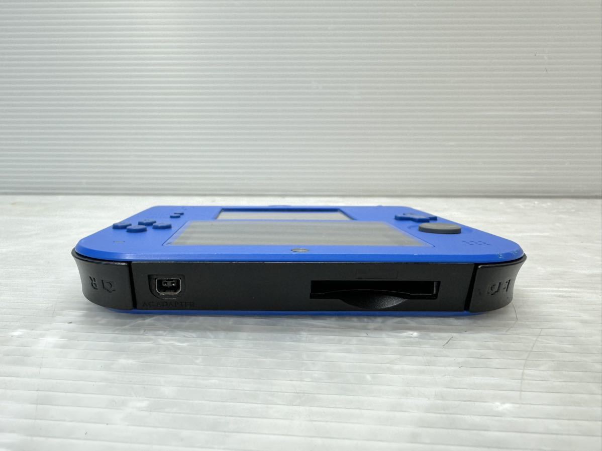 Nintendo 北米版 ニンテンドー2DS (FTR-001) ブルー 本体のみ 付属品なし 海外版 初期化済み 中古動作確認済み_画像3