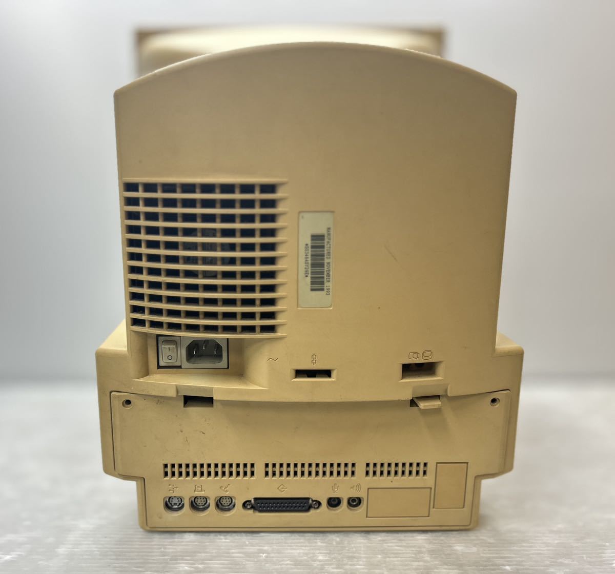 Apple Macintosh LC575 (M1640) 旧型PC キーボード(M0487)/マウス(M2706) レトロPC ジャンク品_画像5