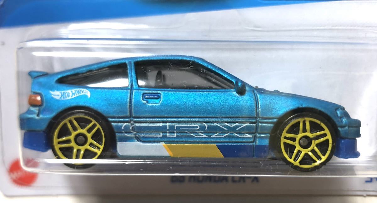 レア 1988 Honda CR‐X ホンダ 本田 本田技研工業 Ryu Asada リュウ アサダ 2023 2nd カラー HW J-Import Matte Light Blue ライトブルー_画像1