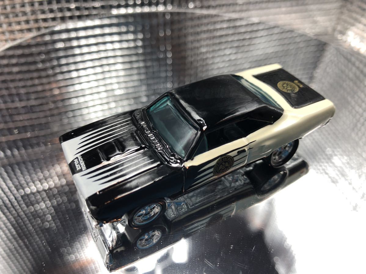 20年以上前Mattelビンテージミニカー美品ルースレア絶版HotWheels1/64ホットウィール’70ロードランナー'70ROADRUNNERコップロッドCOP RODS_画像3