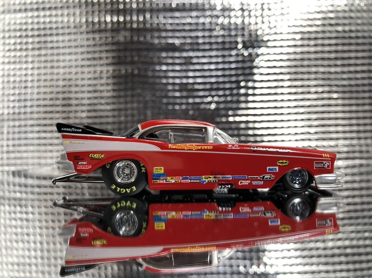 20年前購入Mattel 1/64美品ルースレア絶版100%Hot Wheels ホットウィール40TH ANNIVERSARY OF SIGNATURE57sルース’57シェビーファニーカー_画像5