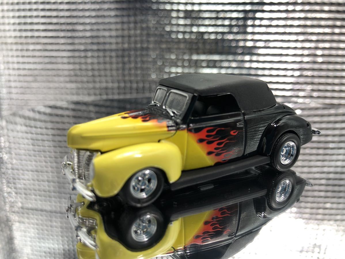 20年前Mattel 1/64傷1箇所ルースレア絶版100%HotWheels ホットウィールROCK’N’ROAD4台セット内ルース'40フォードフレイムスDeluxe'40Ford_画像2