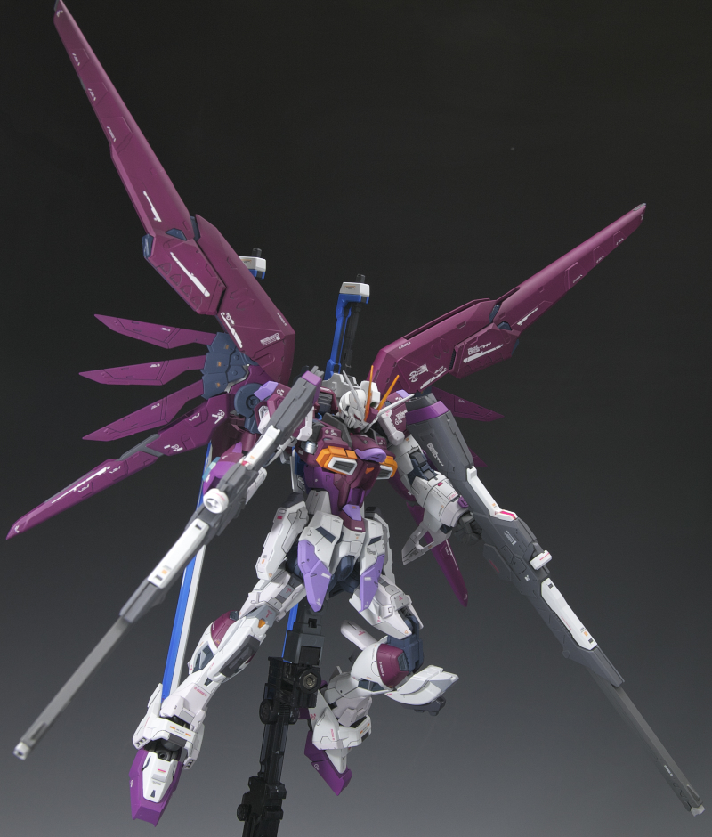 RG 1/144 デスティニーインパルスガンダム 塗装済改修完成品 RG 1/144 デスティニーインパルスガンダム 塗装済改修完成品