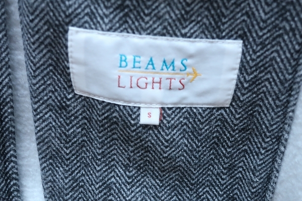 at2300/ビームスライツ ヘリンボーンスウェットテーラードジャケット BEAMS LIGHTS_画像4