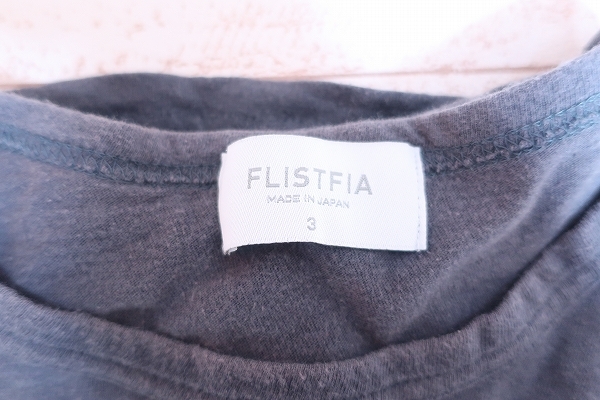 2-6336A/FLISTFIA 半袖ポケットTシャツ 日本製 フリストフィア 送料200円 _画像3