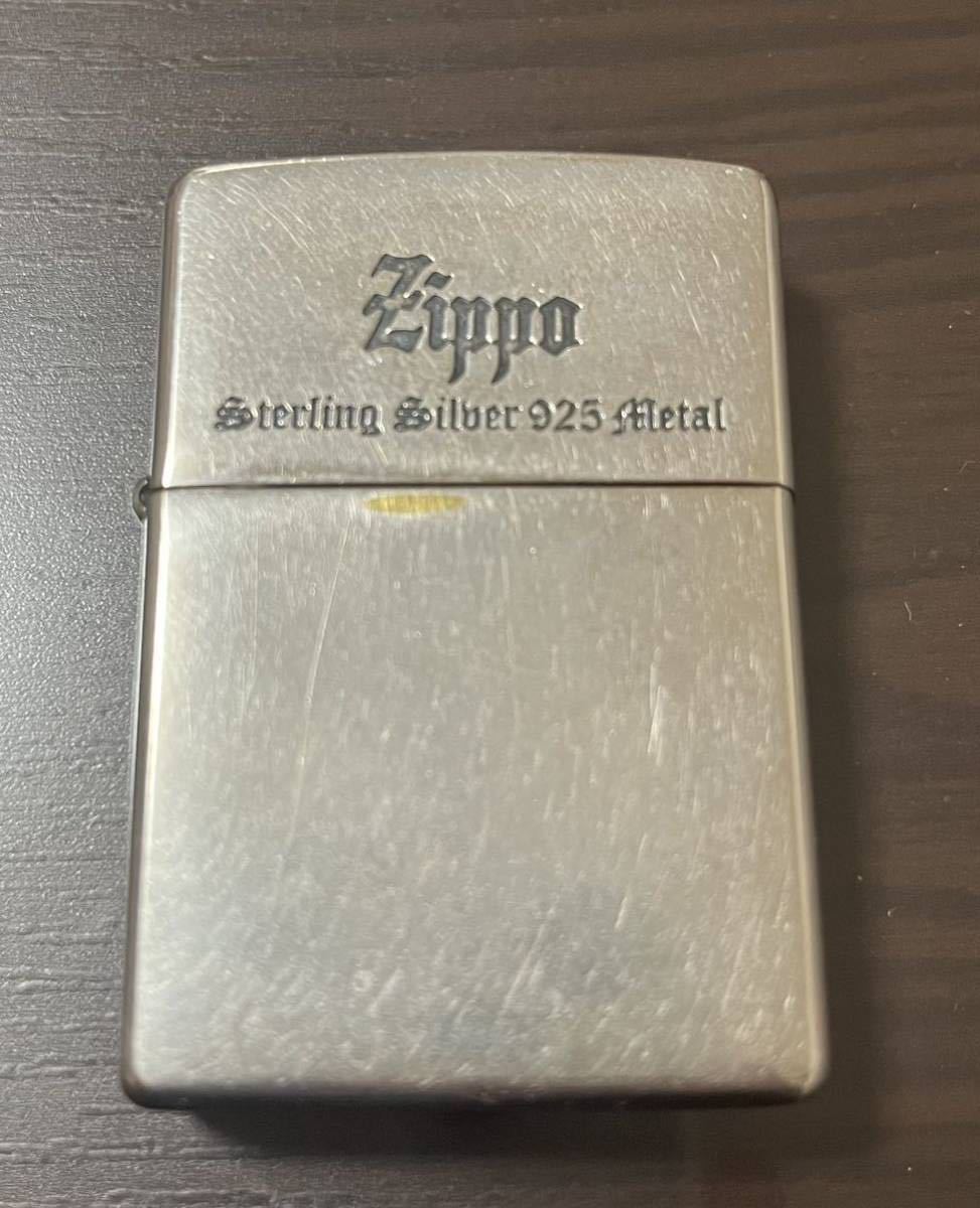 ZIPPO ジッポー ジッポ オイルライター Zippo スターリングシルバー　925 銀　ロゴマーク_画像1