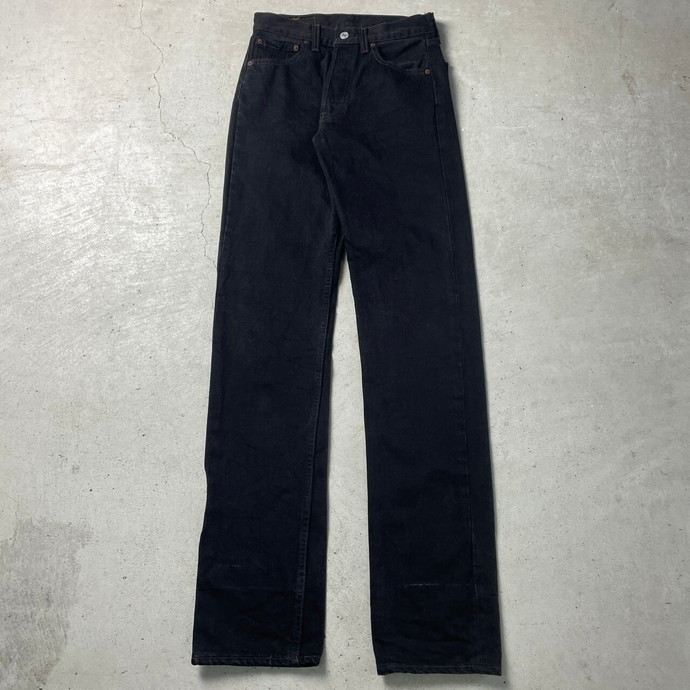 90年代 USA製 Levi's リーバイス 501 0660 ブラックデニムパンツ メンズW28