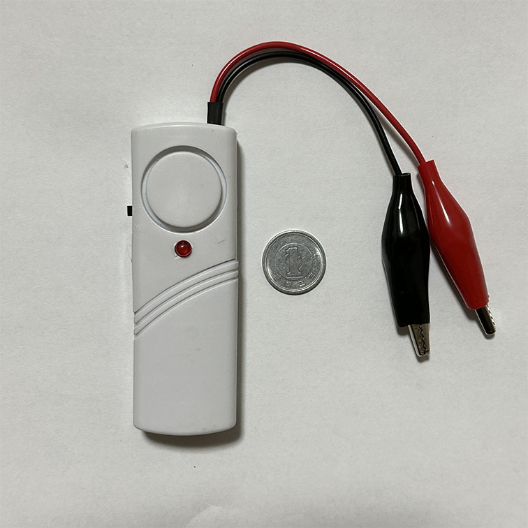 即決 複数個購入可 電気工事配線テスト 小型 導通チェッカー スイッチ付き LED付き 電池付き_画像4