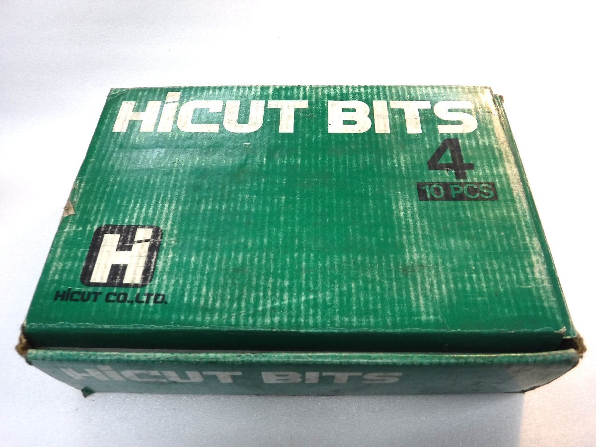 A460 HICUT BITS HT120 34-4 鋳物用 10本セット 新古品_画像1