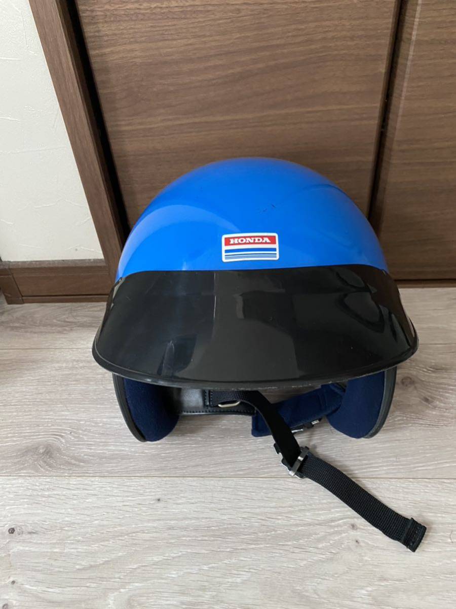 HONDA SHOEI NF-6ヘルメット Sサイズ55〜56 ジェットヘルメット ブルー _画像3