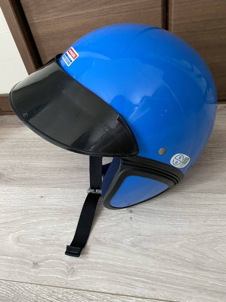 HONDA SHOEI NF-6ヘルメット Sサイズ55〜56 ジェットヘルメット ブルー _画像1