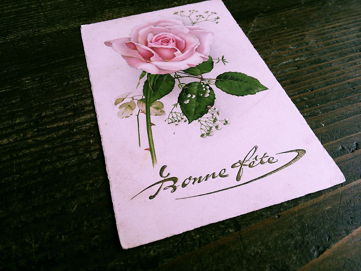 花(8)D23◆薔薇 バラ アンティークポストカード フランス ドイツ イタリア イギリス ビンテージ _画像8